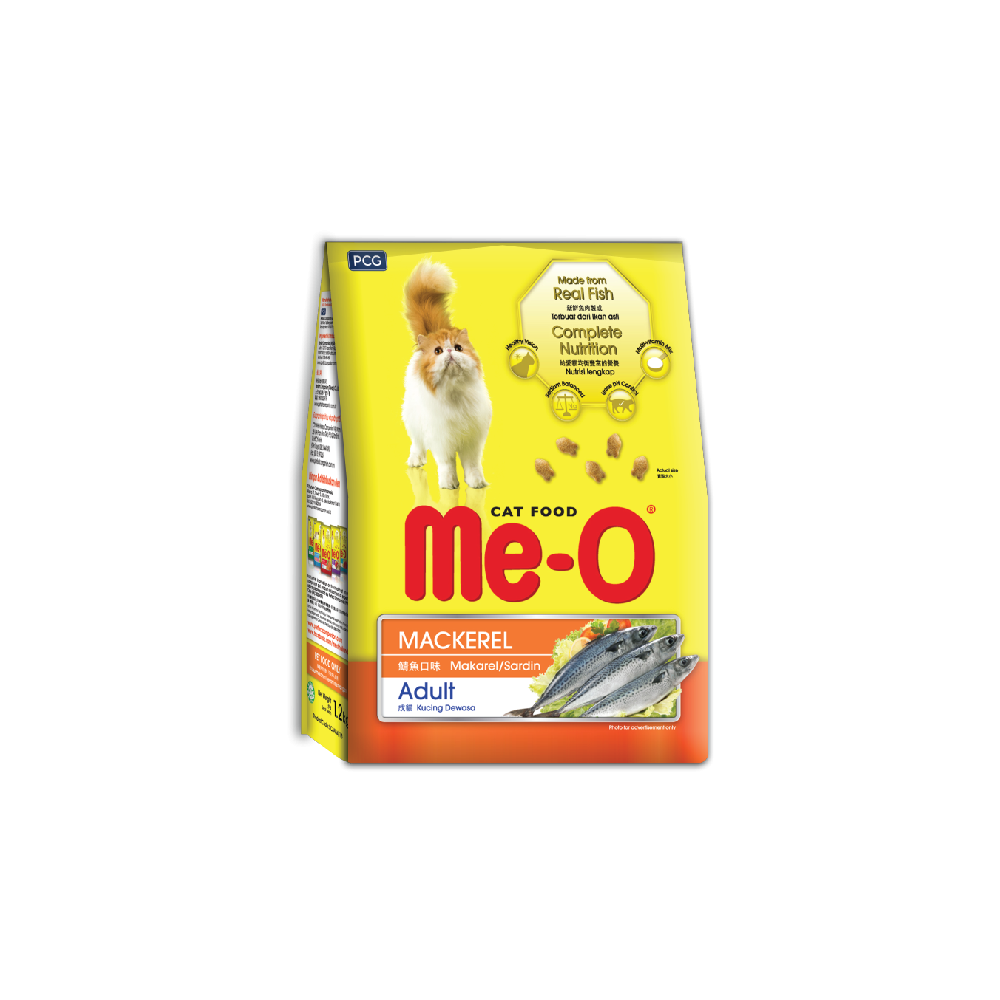 MeO Cat Dry Food - Mackerel (1.2kg)