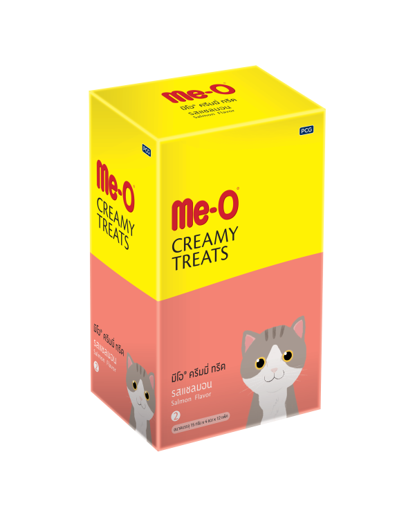 MeO Cat Lick (Creamy Treats) - Salmon Flavour (15g x 4)