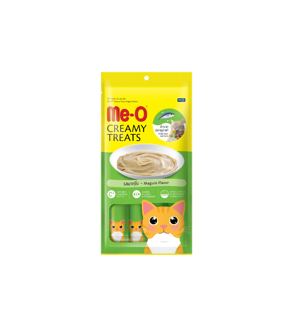 MeO Cat Lick (Creamy Treats) – Maguro Flavour (15g x 4)