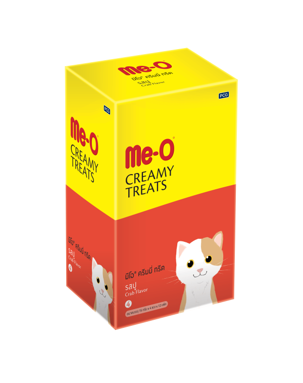 MeO Cat Lick (Creamy Treats) - Crab Flavour (15g x 4)