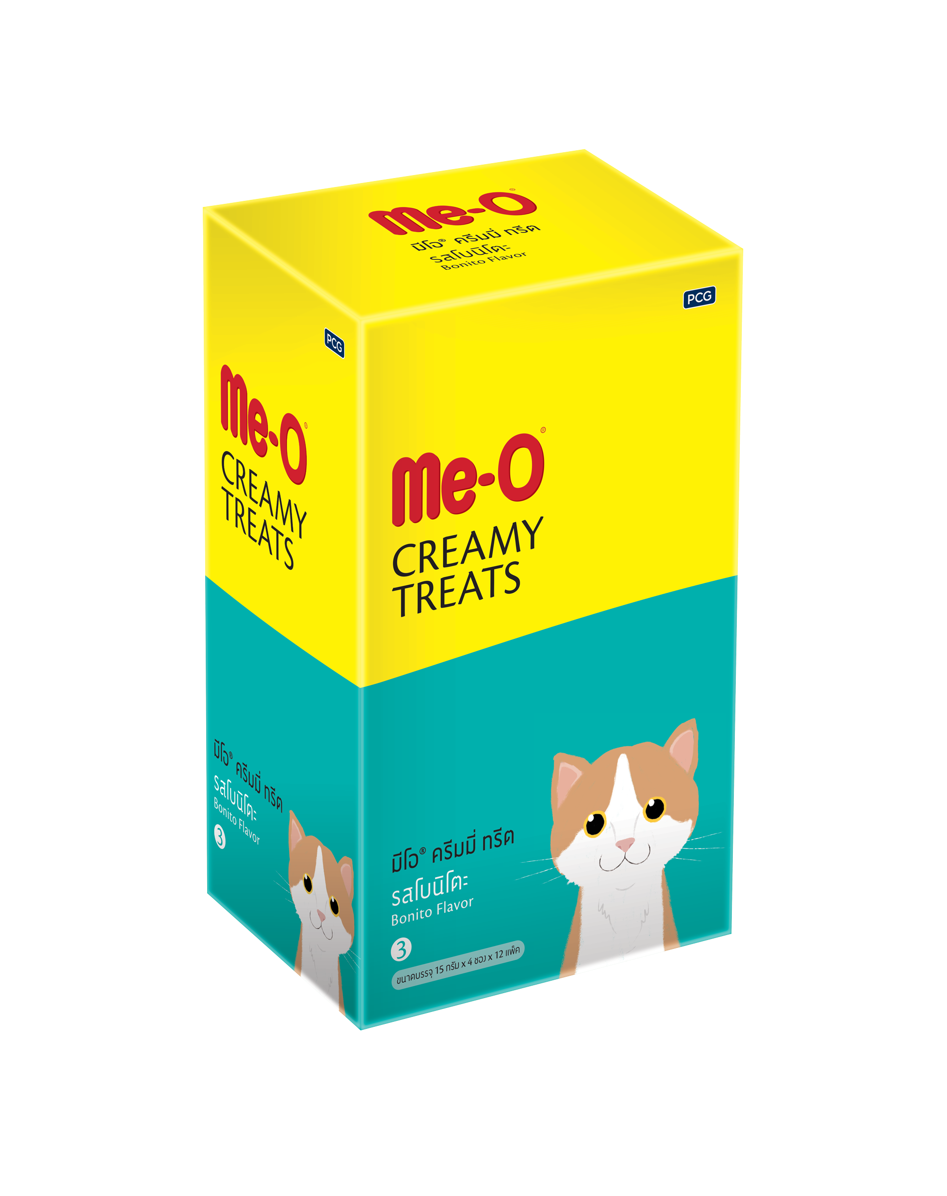 MeO Cat Lick (Creamy Treats) – Bonito Flavour (15g x 4)