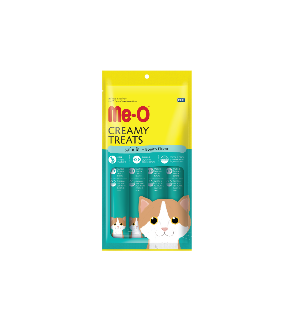 MeO Cat Lick (Creamy Treats) – Bonito Flavour (15g x 4)
