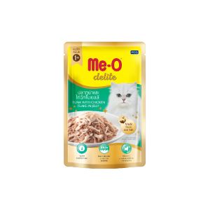 MeO Delite Premium Cat Pouch - Tuna with Chicken Flake (70g)