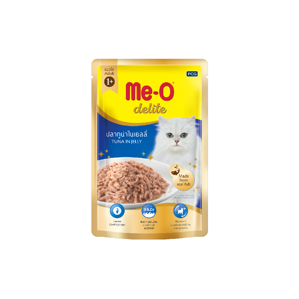 MeO Delite Premium Cat Pouch - Tuna in Jelly (70g)
