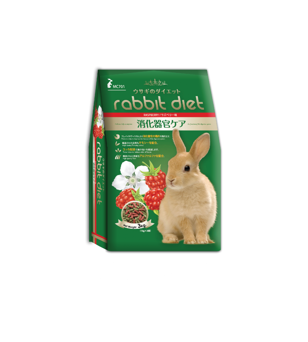 Rabbit Diet : Raspberry Flavour