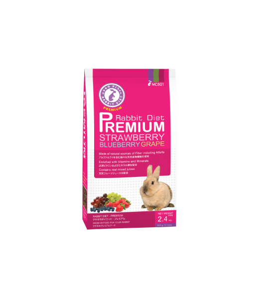 Rabbit Diet Premium : Strawberry