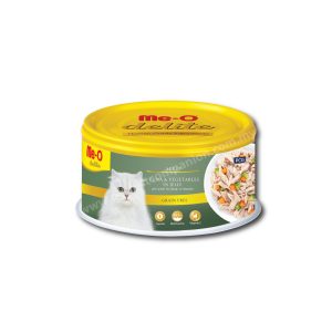 MeO Delite Premium Cat Canned - Tuna with Vegetables in Jelly (80g)