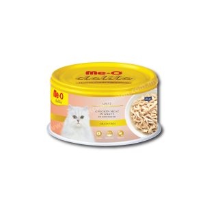 MeO Delite Premium Cat Canned - Chicken Meat in Gravy (80g)